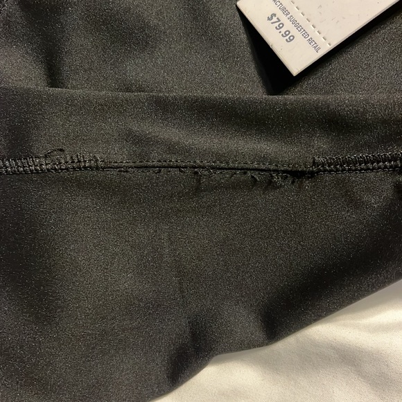 NWT LA society black biker shorts high rise - Picture 4 of 4